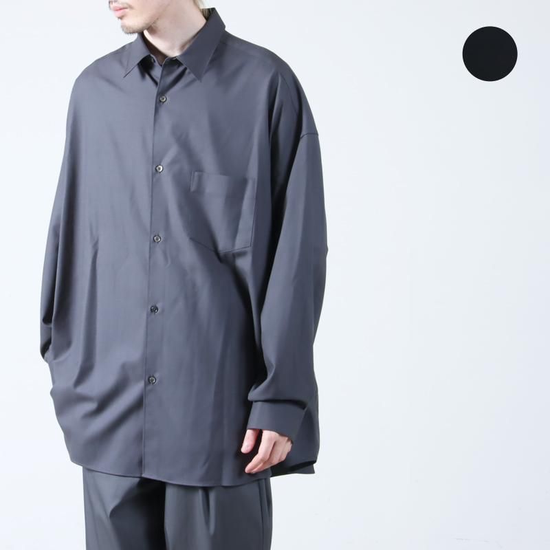 Graphpaper (グラフペーパー) Extra Fine Wool L/S Oversized Regular