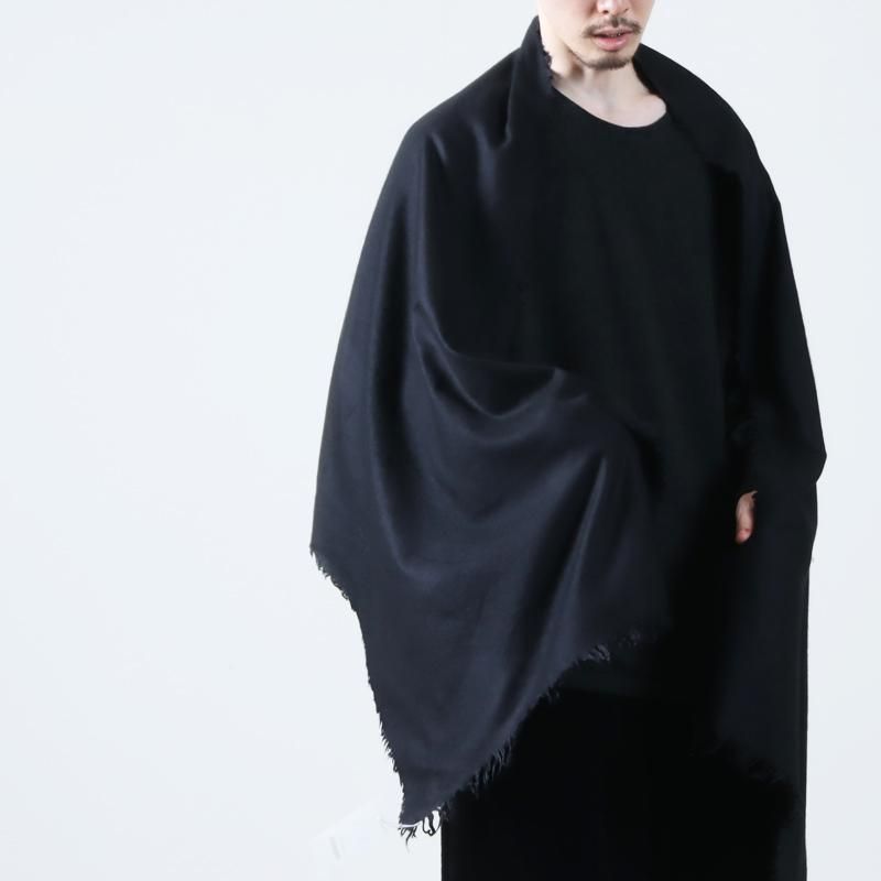 COMOLI (コモリ) カシミヤシルク 製品染ストール