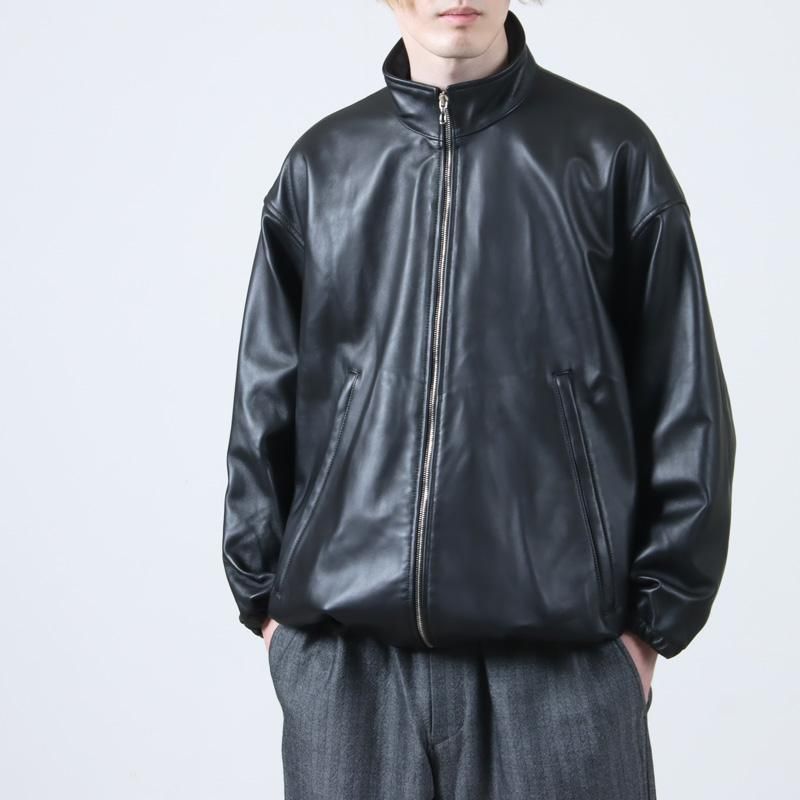 Graphpaper (グラフペーパー) Sheep Leather Track Blouson / シープ