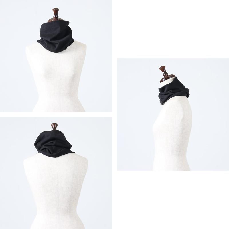 COMOLI (コモリ) ウール天竺 ネックウォーマー