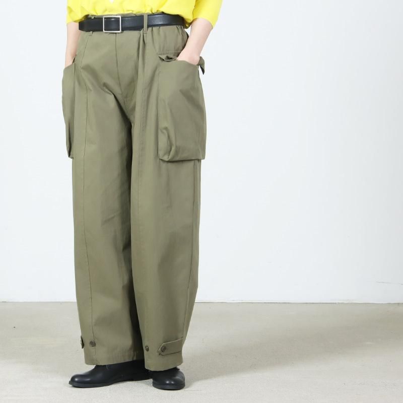 Veritecoeur (ヴェリテクール) ピーチスキン カーゴパンツ