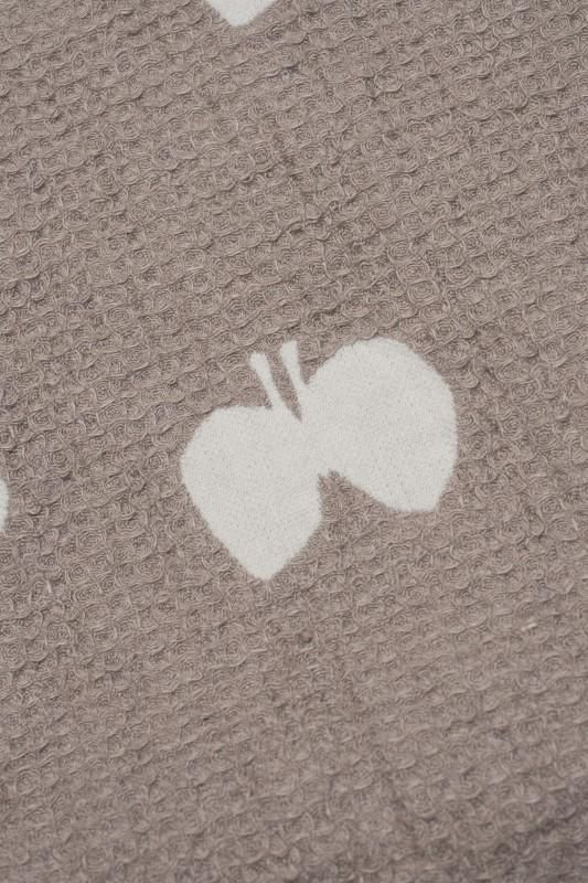 mina perhonen hana hane コットンリネンブランケット Small - ミナ