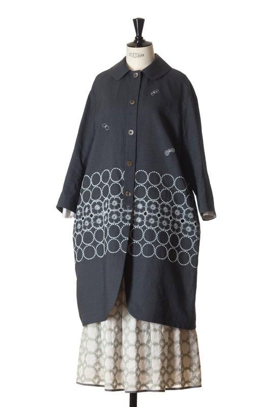 mina perhonen ami ステンカラーコート - ミナペルホネン正規取扱店