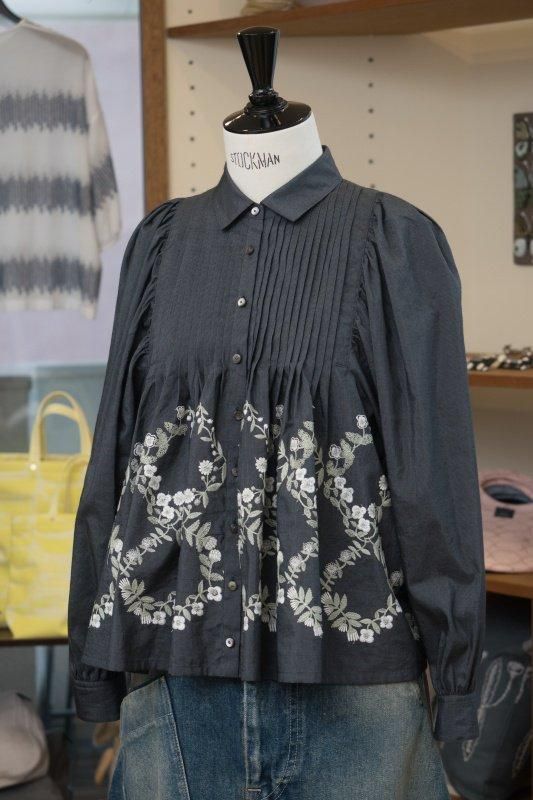 mina perhonen flower crown ブラウス - ミナペルホネン正規取扱店