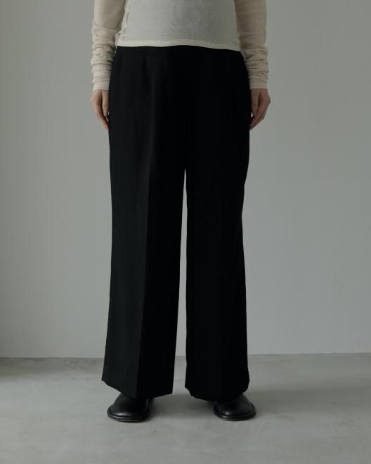 anuke(アンヌーク) Reha. Tuck Wide Pants ☆26春夏予約 【72410701