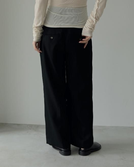 anuke(アンヌーク) Reha. Tuck Wide Pants ☆26春夏予約 【72410701