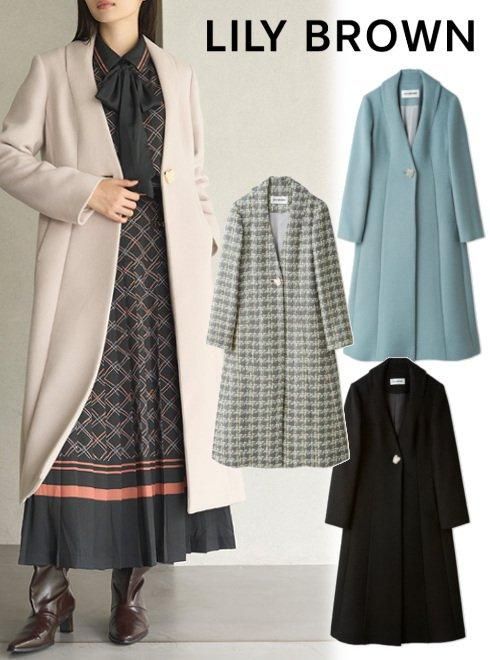 LILY BROWN 2024 AUTUMN COLLECTION】名品コチェスターコートや