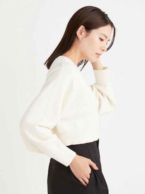 CELFORD (セルフォード)ビジューロゴカーディガン 24秋冬.【CWND251038