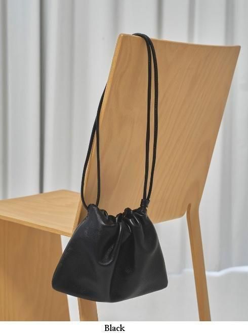 TODAYFUL (トゥデイフル）Drawstring Leather Bag☆ 26春夏予約