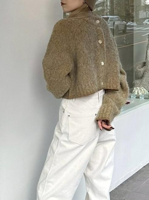 TODAYFUL (トゥデイフル）Brashed Knit Cardigan☆ 25秋冬.【12520530