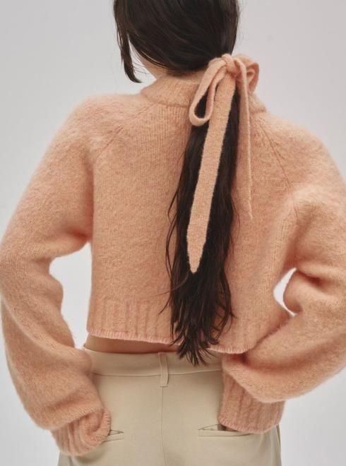 TODAYFUL (トゥデイフル）Brashed Knit Cardigan☆ 25秋冬.【12520530