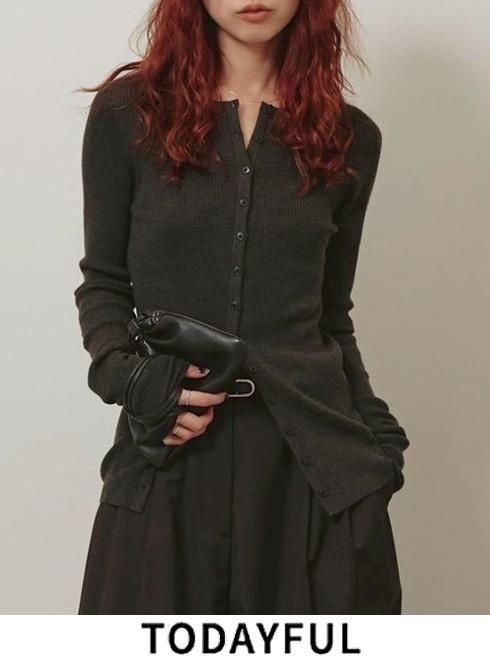 TODAYFUL (トゥデイフル）Silkwool Knit Cardigan☆ 26秋冬予約