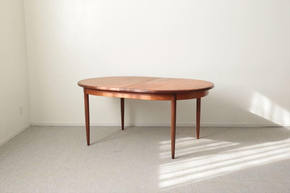 G-PLAN/エクステンションダイニングテーブル（チーク＆アフリカン