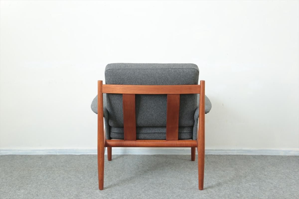 Grete Jalkグレーテ・ヤルク「model168」/ソファ(チーク・GY）/I139-43