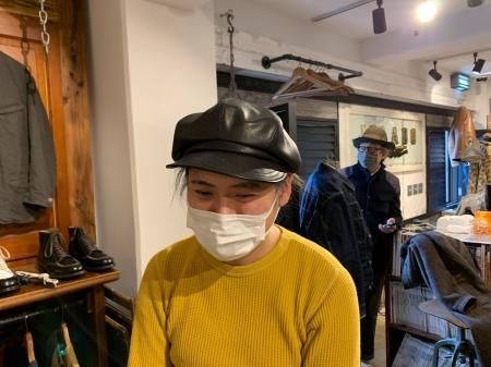 ジェラード JEALDO×Sturdy Leather Casquette - TRAVIS