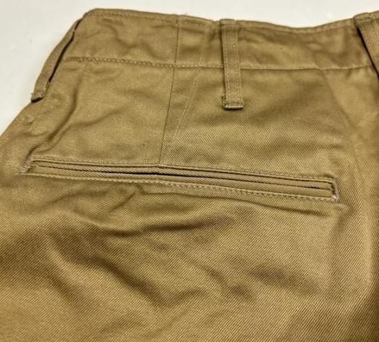 COLIMBO Overland Campaign Trousers 43タイプカーキ・チノトラウザー