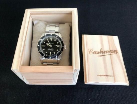 クッシュマン DIVERS WATCH JAMES BPND MODEEL クッシュマン×VAGUE