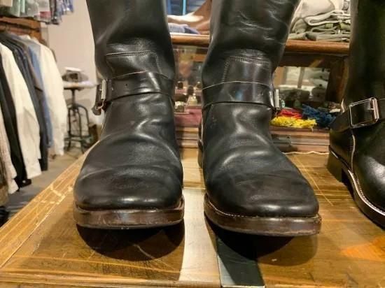 JELADO the BOOTED ENGINEER BOOT BLACK(茶芯）ジェラード ザ