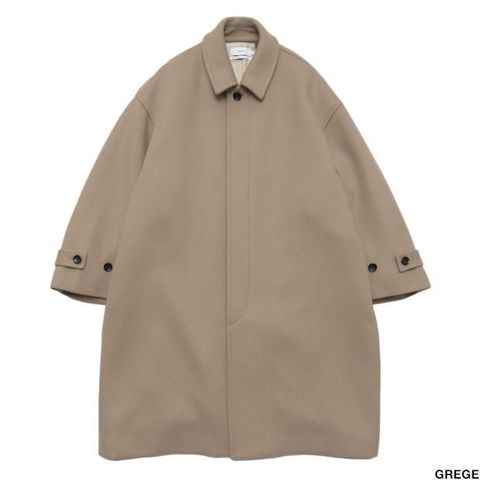 Graphpaper グラフペーパー Light Melton Melton Shawl Collar Coat