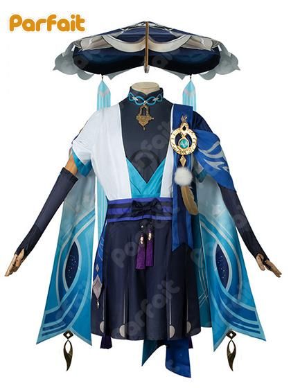 取寄：ウィッグ付き新品コスプレ衣装》原神／放浪者 - コスプレ