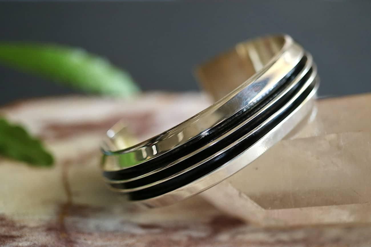 インディアンジュエリー | Tom Hawk 3ラインバングル - WALL -CRAFT