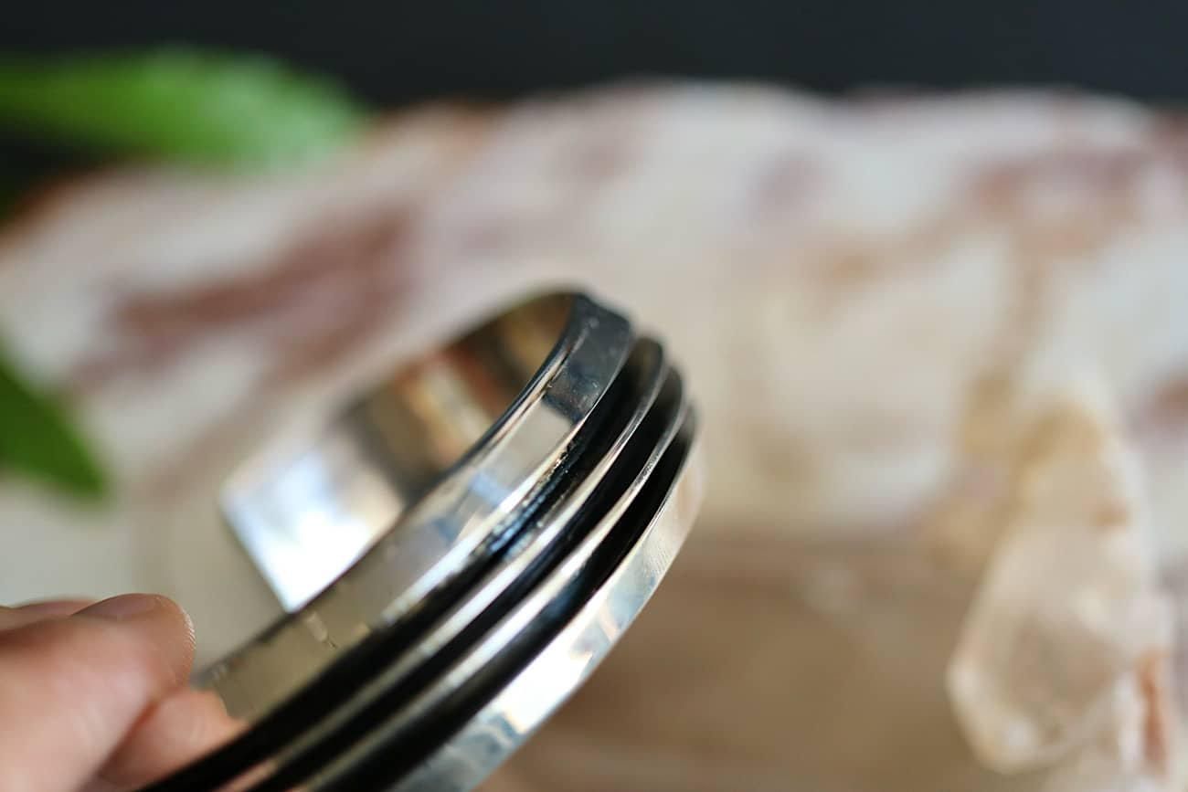 インディアンジュエリー | Tom Hawk 3ラインバングル - WALL -CRAFT