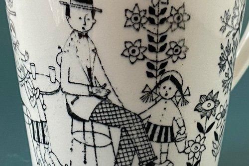 ARABIA Emilia アラビア エミリア コーヒーカップ＆ソーサー（Vintage