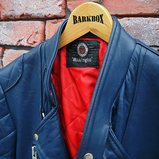 ロンジャン ネイビー 紺色 英国製 ヴィンテージ イギリス ライダース