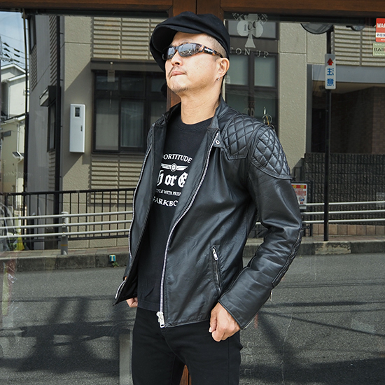 TT Leathers イギリス ヴィンテージ ライダース ロンジャン TT レザー