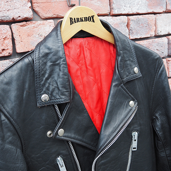 ロンジャン ヴィンテージ リアルレザー イギリス ライダース 洗濯