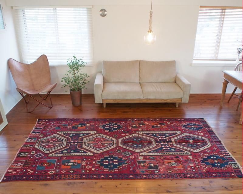 オールドキリム トルコ シワス 1940年代 ヴィンテージラグ 152×292cm