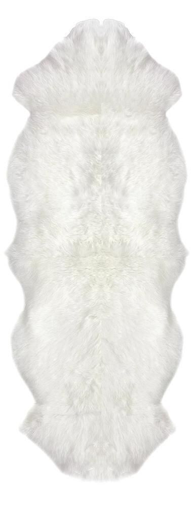 ニュージーランドウール100％ シープスキン・ムートンラグ 2枚 Shag