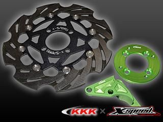 KKK,X-SPEED,KSR,110,F260㎜,ディスク,ブレンボ,4ポート,40