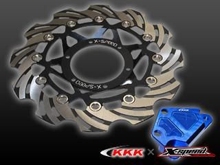 KKK,X-SPEED,CBR250R,MC41,300㎜,ディスク,ブレンボ,40㎜,4ポート