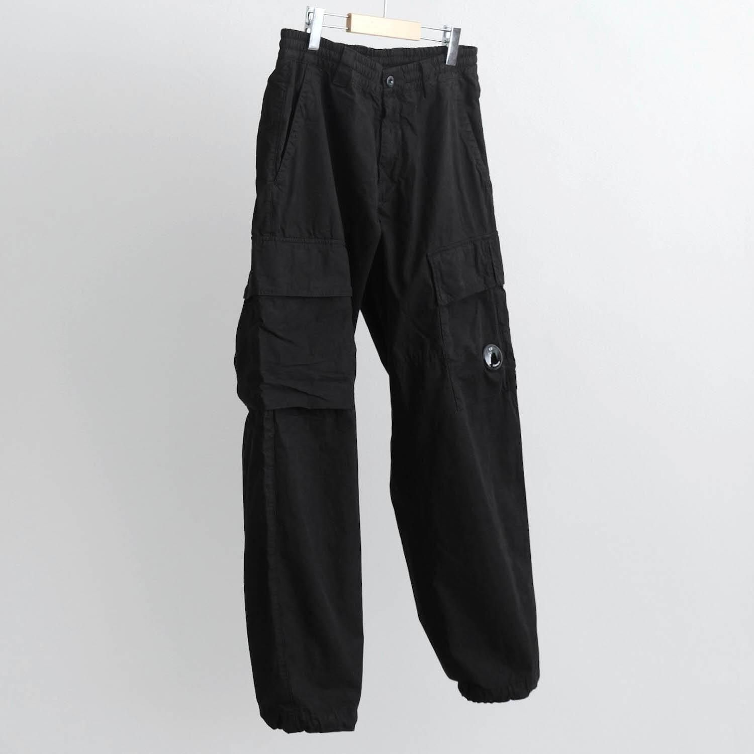MICROREPS BOXY CARGO PANTS [BLACK] - WUNDER 大阪 セレクトショップ