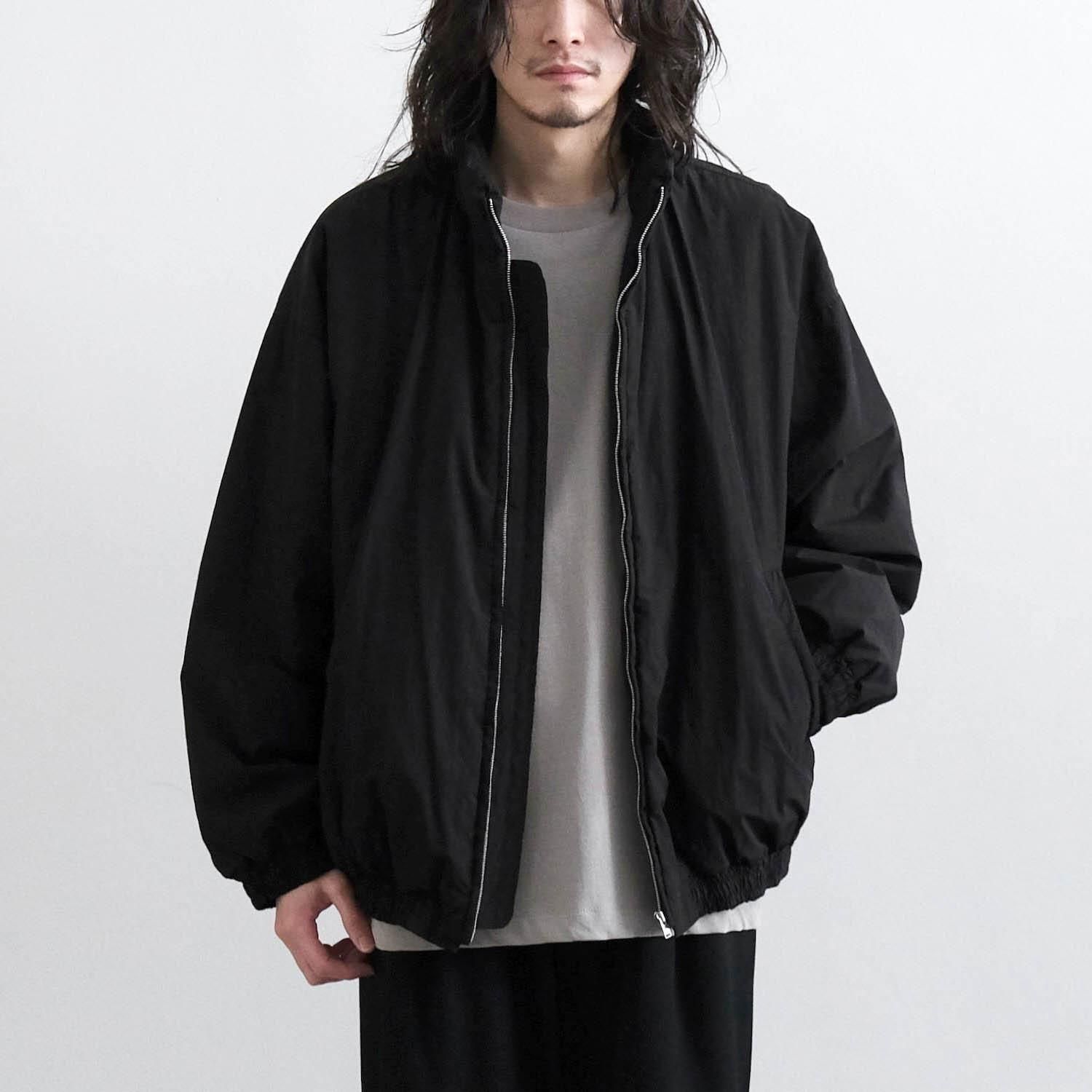 WINDPROOF NYLON PADDED JACKET [BLACK] - WUNDER 大阪 セレクト