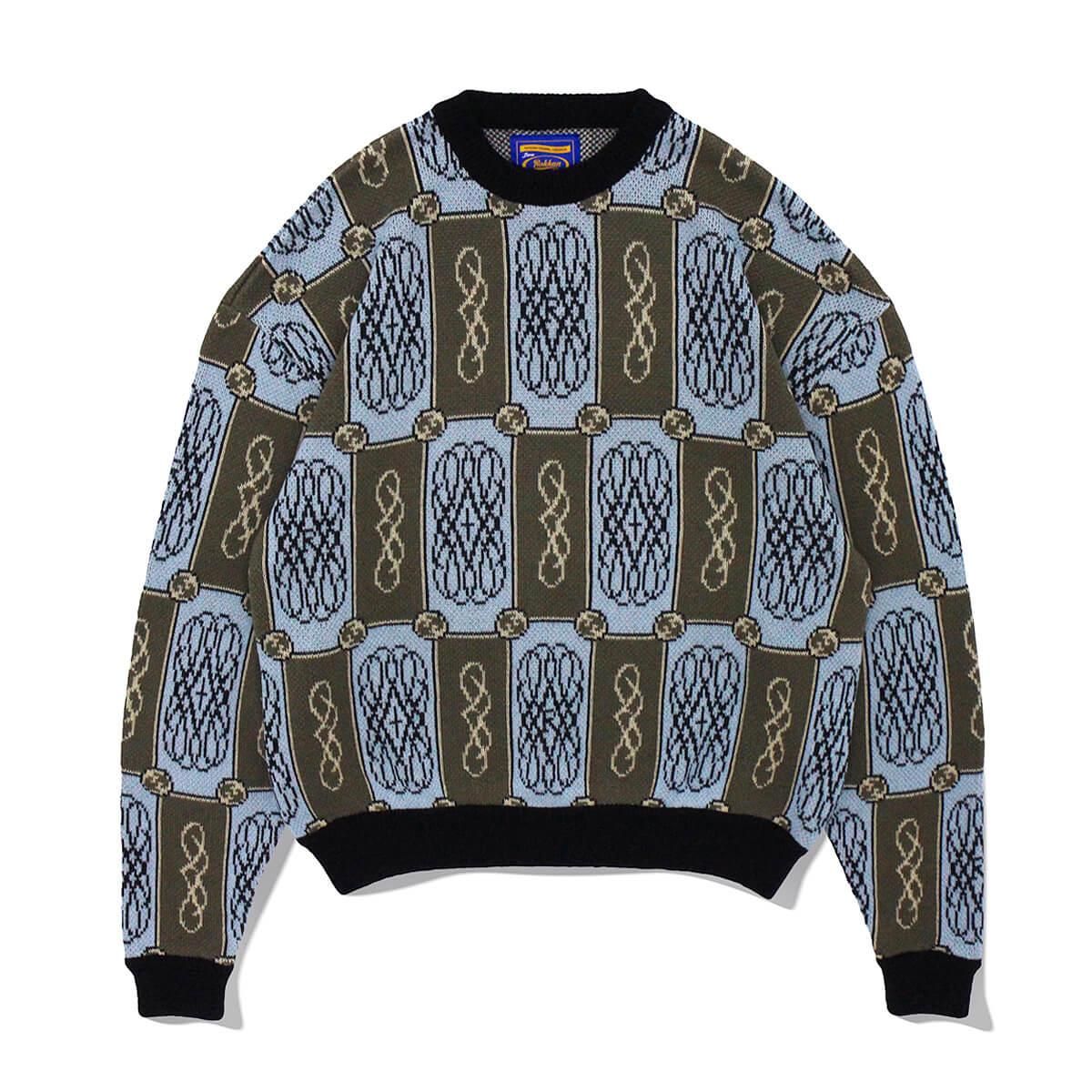 ROKKAN O.C.EXTRA_JACQUARD KNIT SWEATER.(SCRIPT)