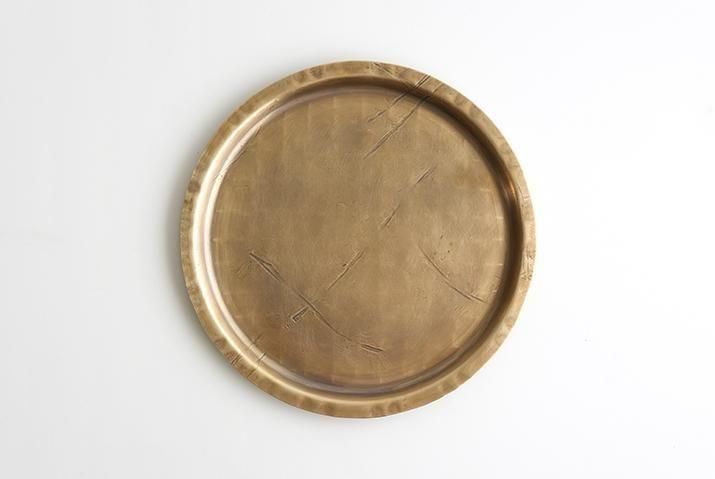永島義教｜真鍮プレートL｜作家のうつわ通販｜和食器セレクトショップ