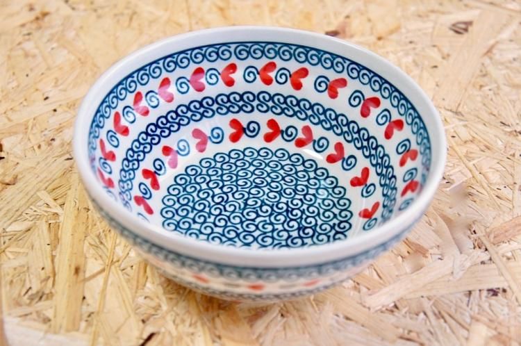 ポーリッシュポタリー のボウル(中)φ15cm