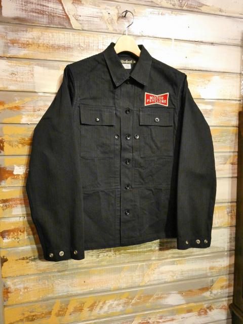 FREEWHEELERS ”A F A” GRUNTS JACKET （Y-D RUDE BLACK） - OLD STAND UP