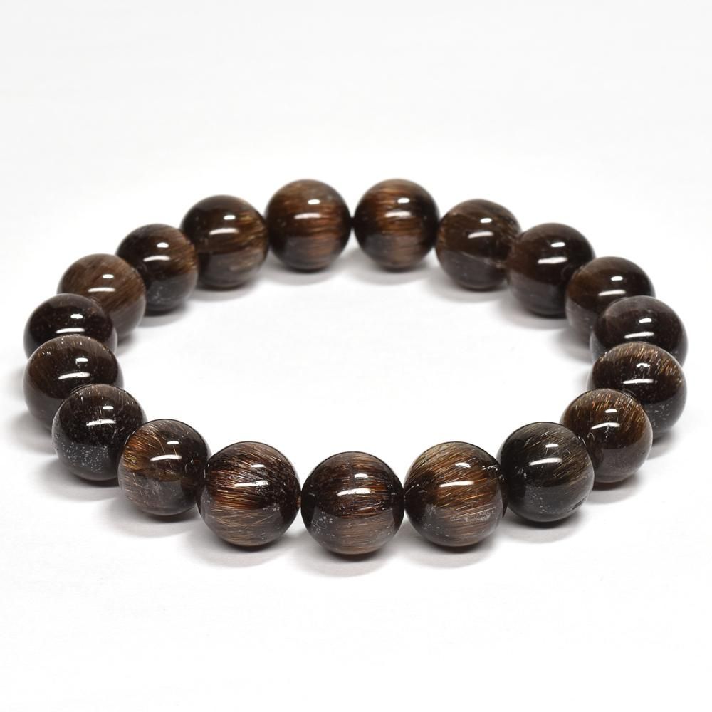 プレミアム] タイチンキャッツアイルチルクォーツ ブレスレット 12mm