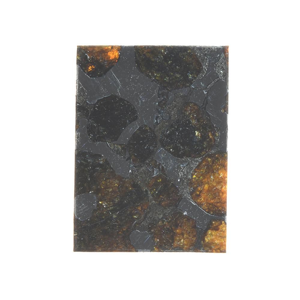 鑑別書付]セリコ隕石（パラサイト隕石） ルース 17.2ct #QB137