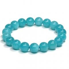 日本の石] 日高翡翠 ブレスレット 10mm #NN027 - プレミアム天然石専門