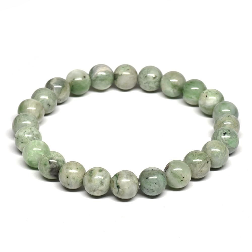 日高翡翠 ブレスレット 8mm #QG072 - プレミアム天然石専門店 premium