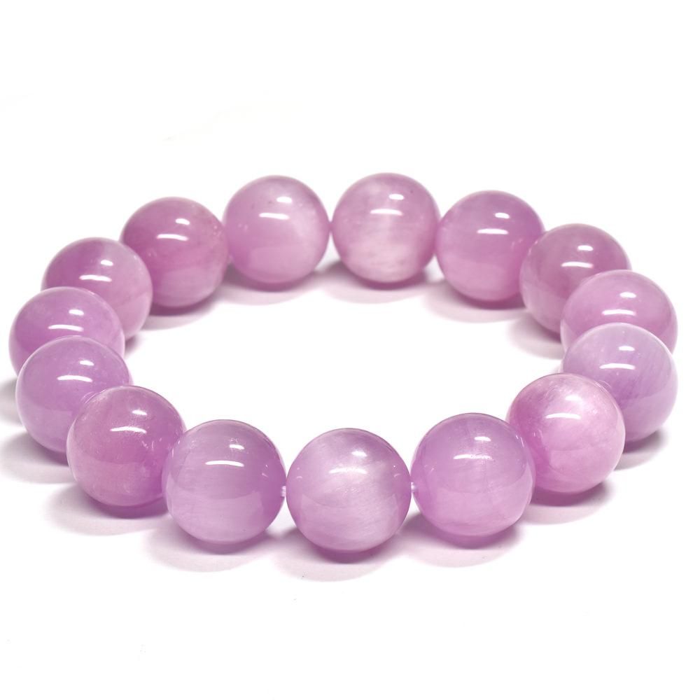 キャッツアイクンツァイト ブレスレット 14mm #RE417 - プレミアム