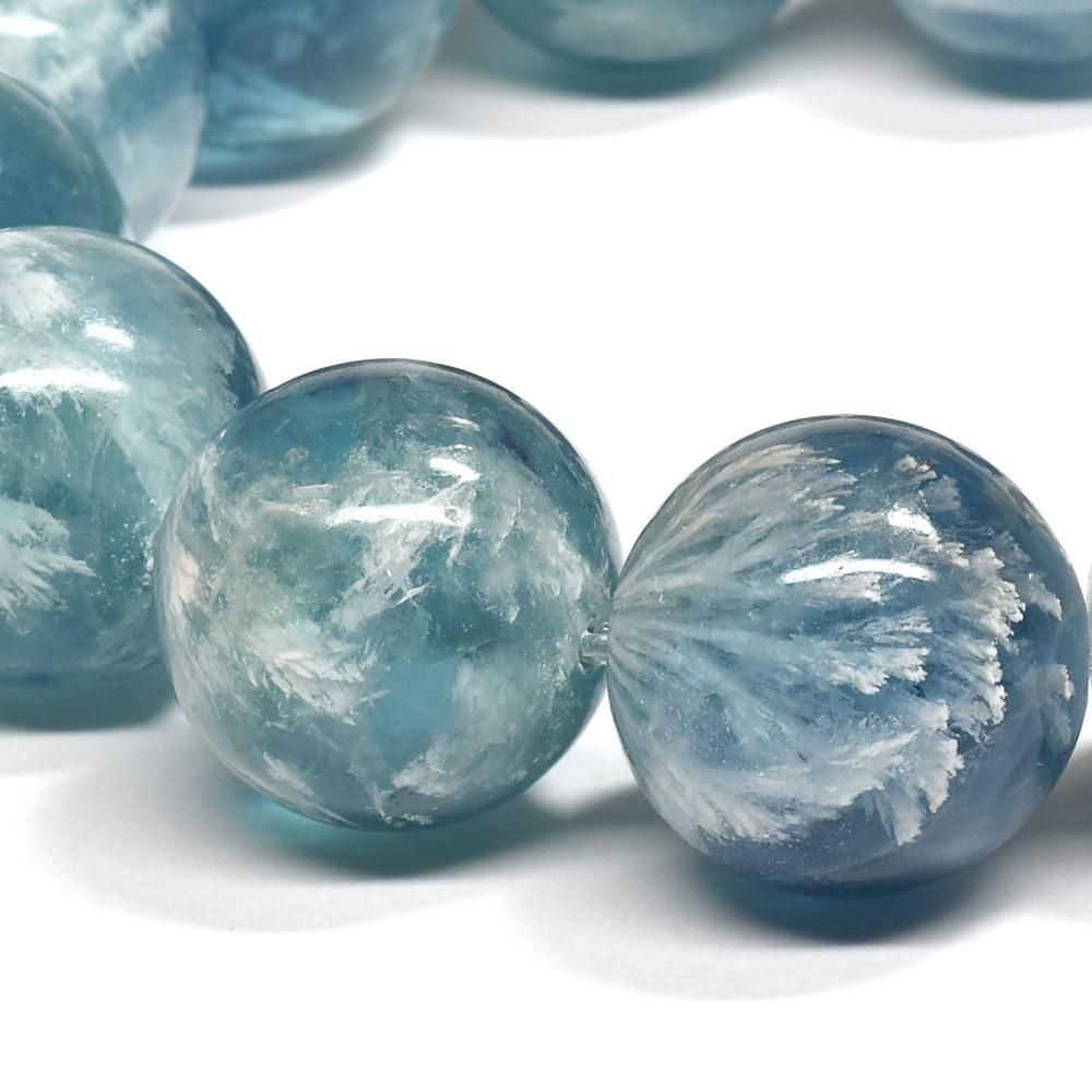 エンジェルフェザーフローライト ブレスレット 17-17.5mm #RH084