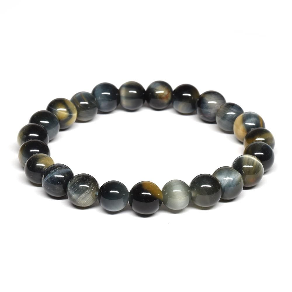 定番][人気][金運] タイガーアイ ブレスレット 6mm #T3006