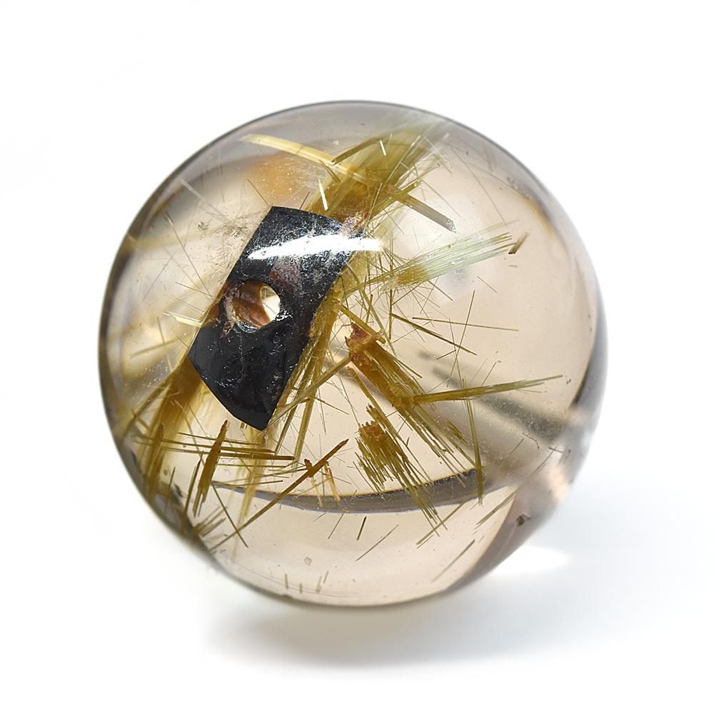 タイチンルチルクォーツ ブレスレット 10mm #MM529 - プレミアム天然石