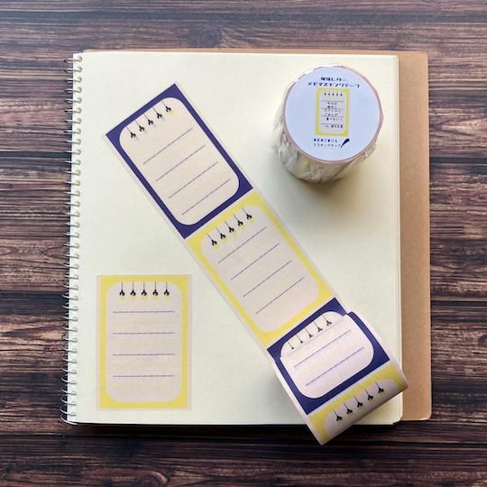 秘密結社メモマ | 電球レターメモマスキングテープ - きのこ社