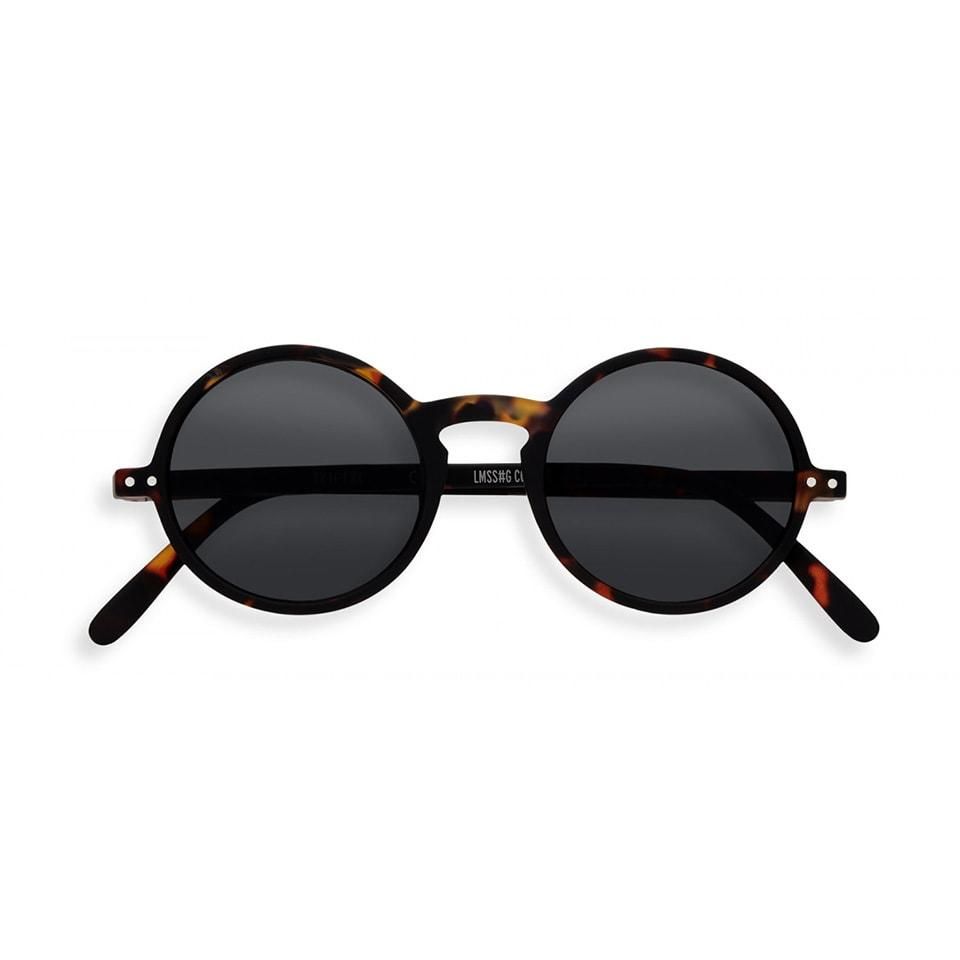 IZIPIZI(イジピジ)のオシャレな丸型(ラウンド)サングラス#G トータス